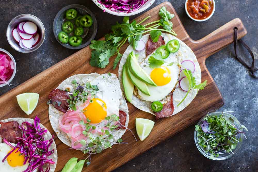 egg tacos for gluten free breakfast recipes